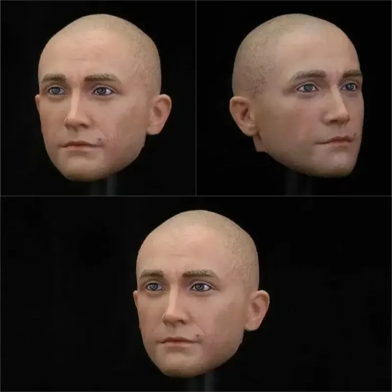 

1/6 Scale Europe New York Police Head Played Male Soldiers Bald Head Sculpt Model for 12inch Action Figure Collection Dolls
