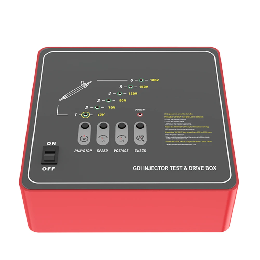 

Тест форсунок GDI и коробка привода