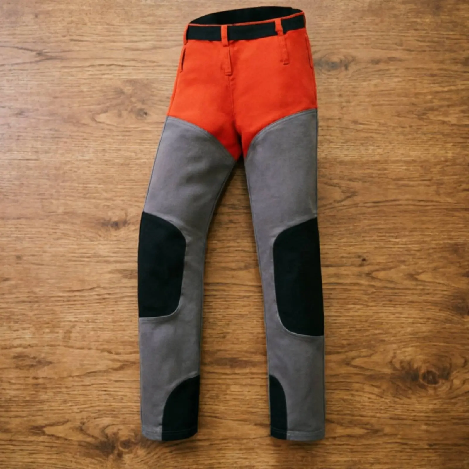 

Chainsaw Safety Pants Heavy Duty Tree Cutter Safety Pants Cut-Resistant Leg Guards High Visibility for Logging