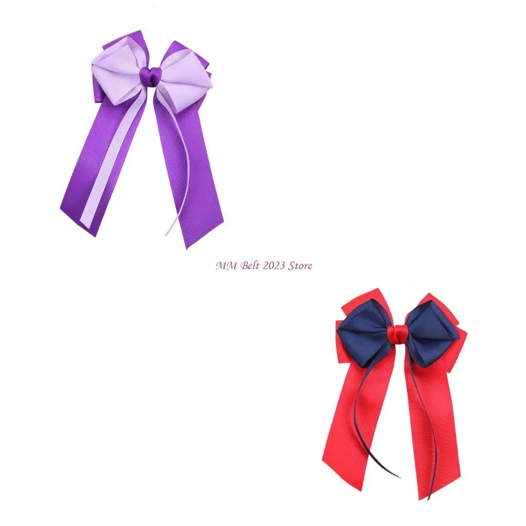 

49ME Hair Bows Ribbon Accessory Hair Clip For Women Girls Hair Bows Clip Hair Barrettes for Students Casual And Prom Event