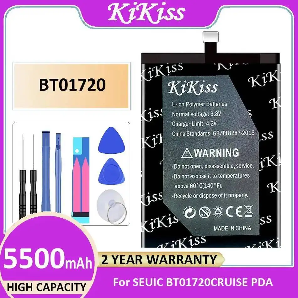 

Scan Gun Battery High Capacity High-Efficiency BT01720 5500Mah For Seuic BT01720CRUISE Pda