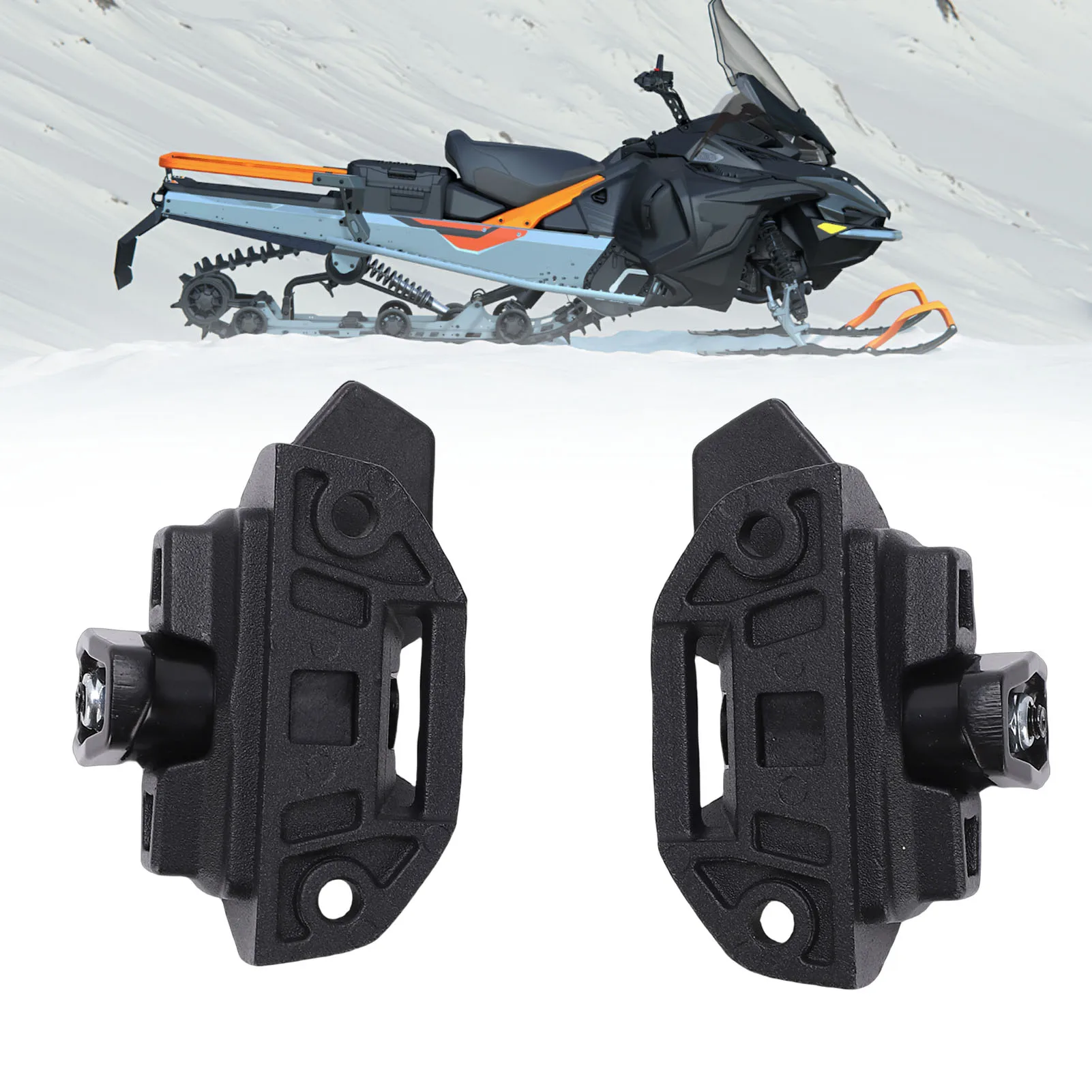 

Ski Rack Mounting Fastener Kit Ski Rack Quick Release Kit 715008044 Metal Replacement for Ski-Doo Snowmobiles 2016–2025