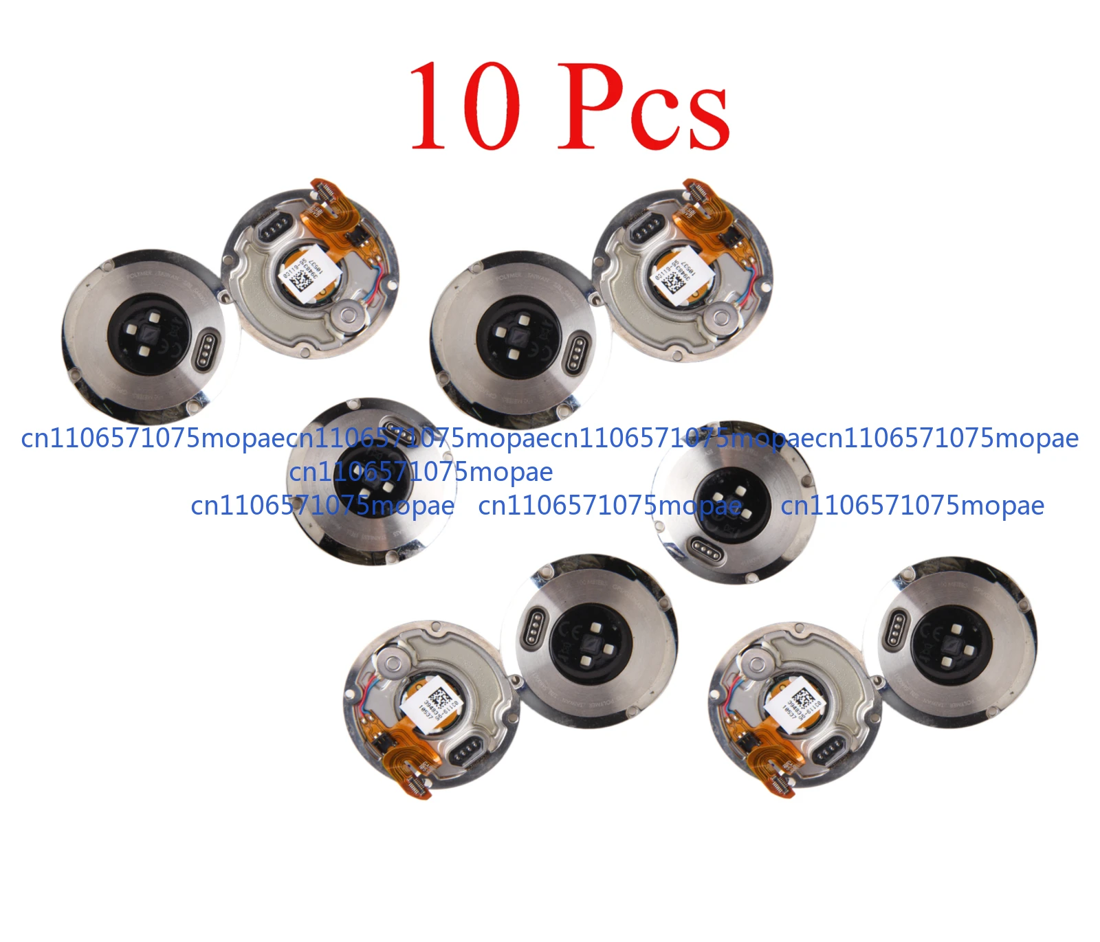 

Б/у 95% новые 10 шт. Fenix5s задняя задняя крышка серебристая без батареи для умных часов Garmin