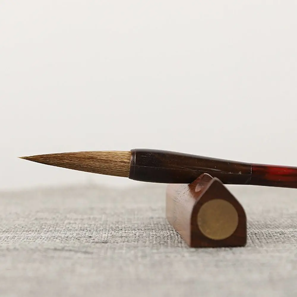 

Oil Watercolor Chinese Calligraphy Brush Wolf Hair Oil Painting Scriptures Writing Brush Copper Pipe Art Paint Brush Artist