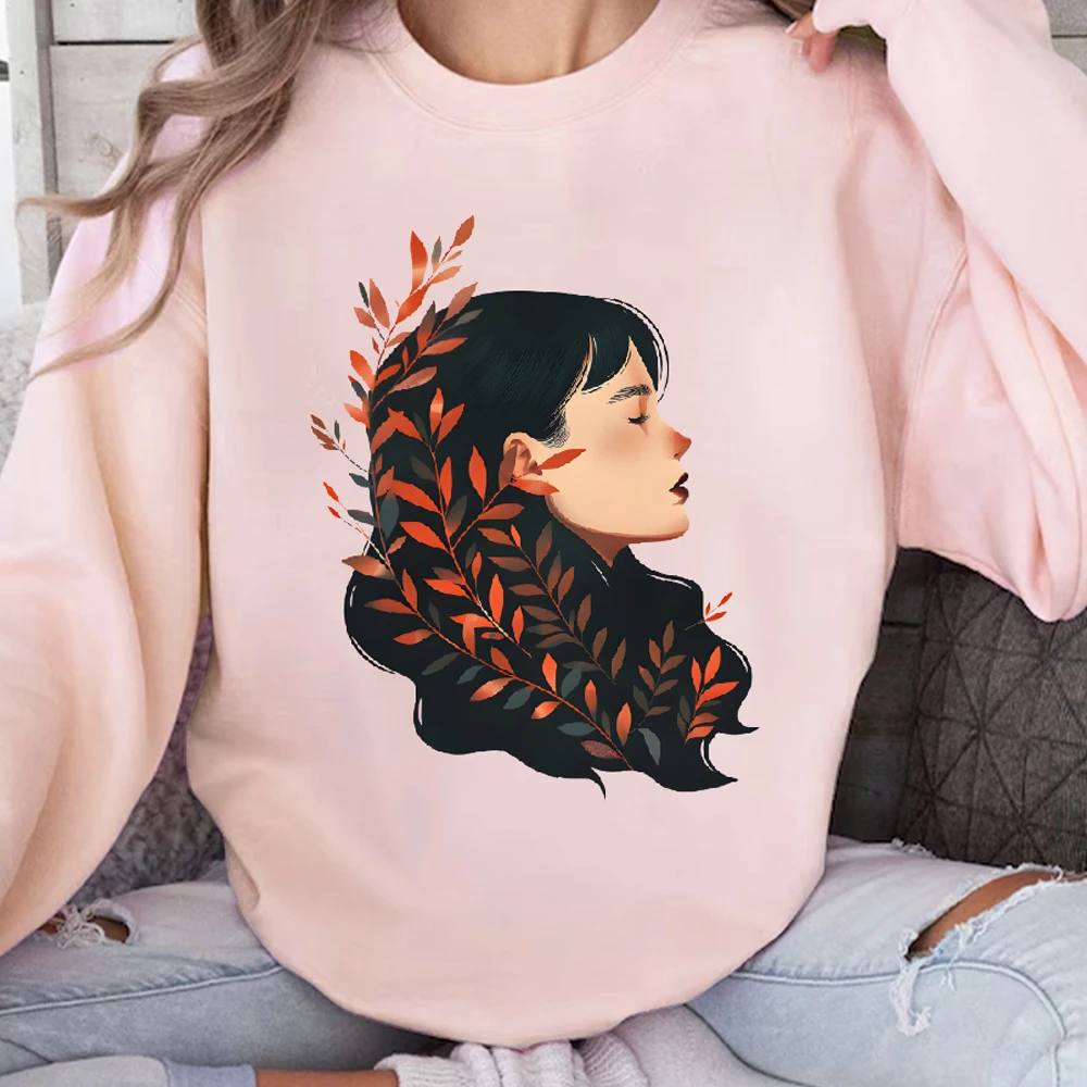 

Beautiful Retro Girl Casual Daily Wear Unisex Sweatshirt with Multiple Colors Versatile Stylish Pullover New Arrival Best Seller