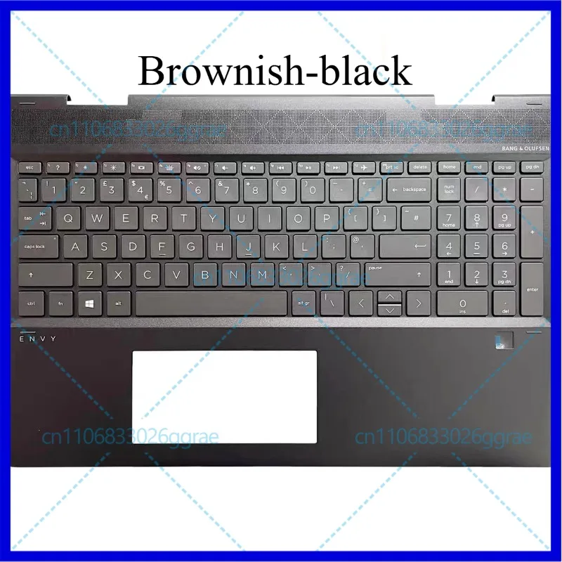 New for HP ENVY X360 15-DR DS 15M TPN-W142 W143 C Case Keyboard L53815-001