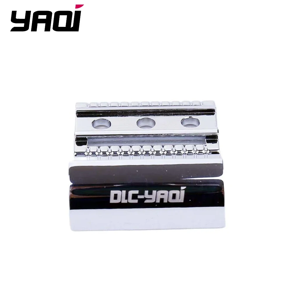 

YAQI Chrome Мужская безопасная бритвенная головка для бритья — одноразовая бритва с одним лезвием идеально подходит для ухода за мужчинами