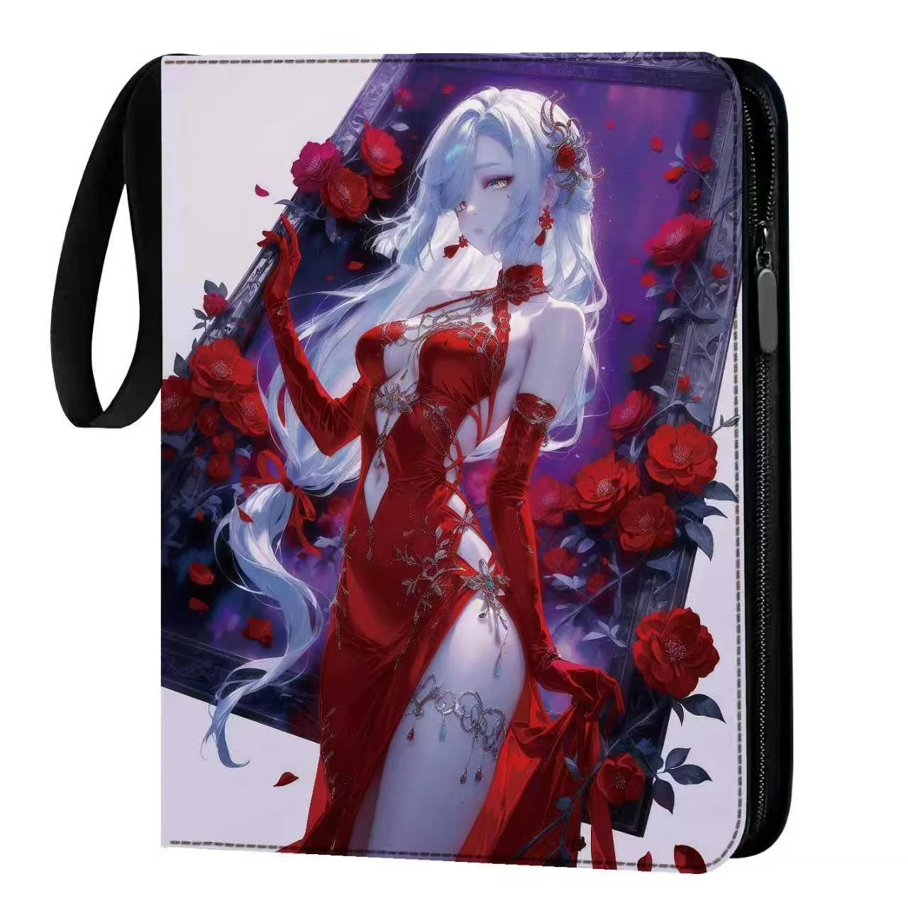 Genshin Impact、9 Pocket、Zipper、Card Binder、Custom、Trading Card Album、Card Storage、TCG Game Cards