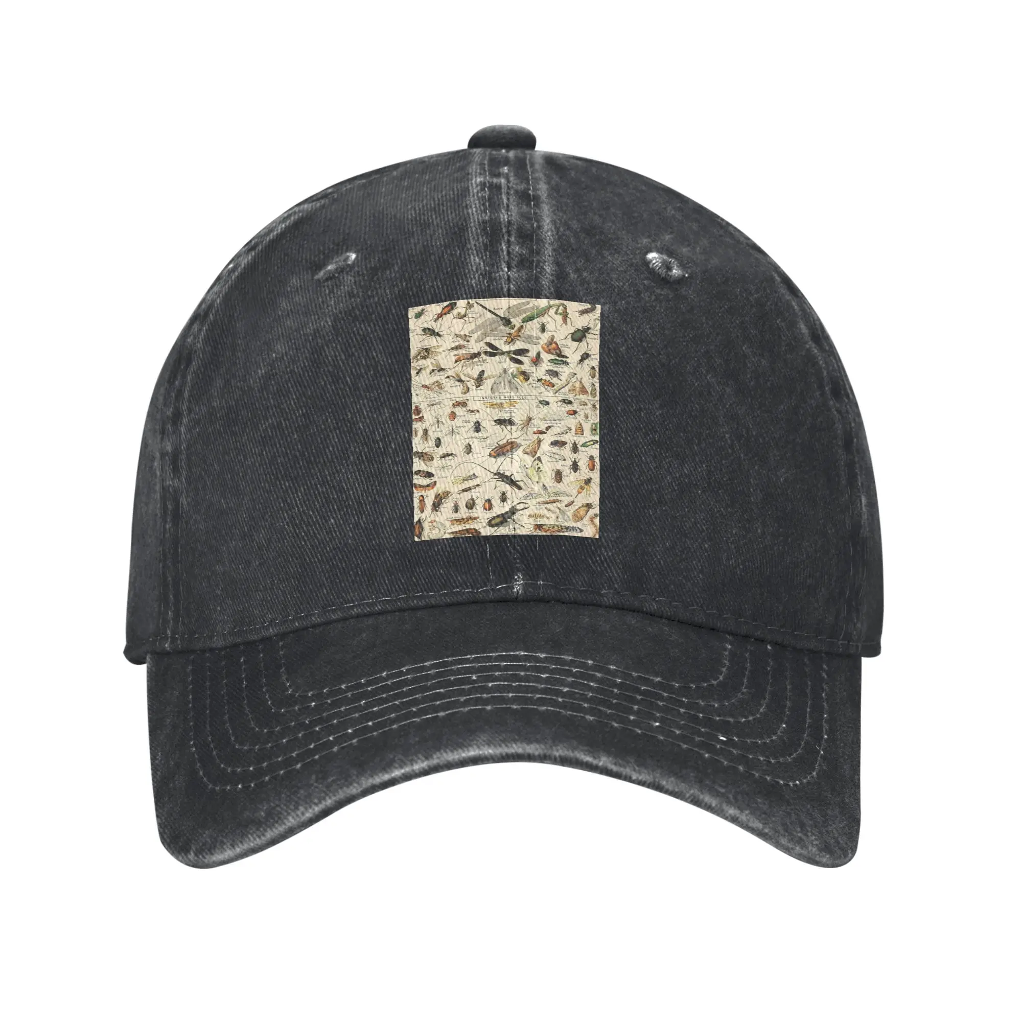 Vintage Insect Fashion Baseball Cap  Leisure Visors  Youth Activity Visors
