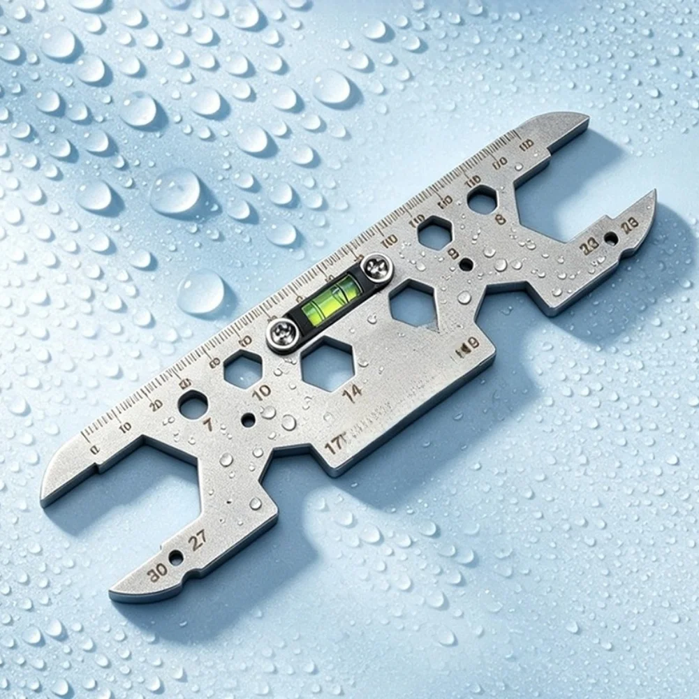 Plumbing Wrench with Level for Bathroom Fixture Installation Including For Shower Handle and Valve Tightening Applications
