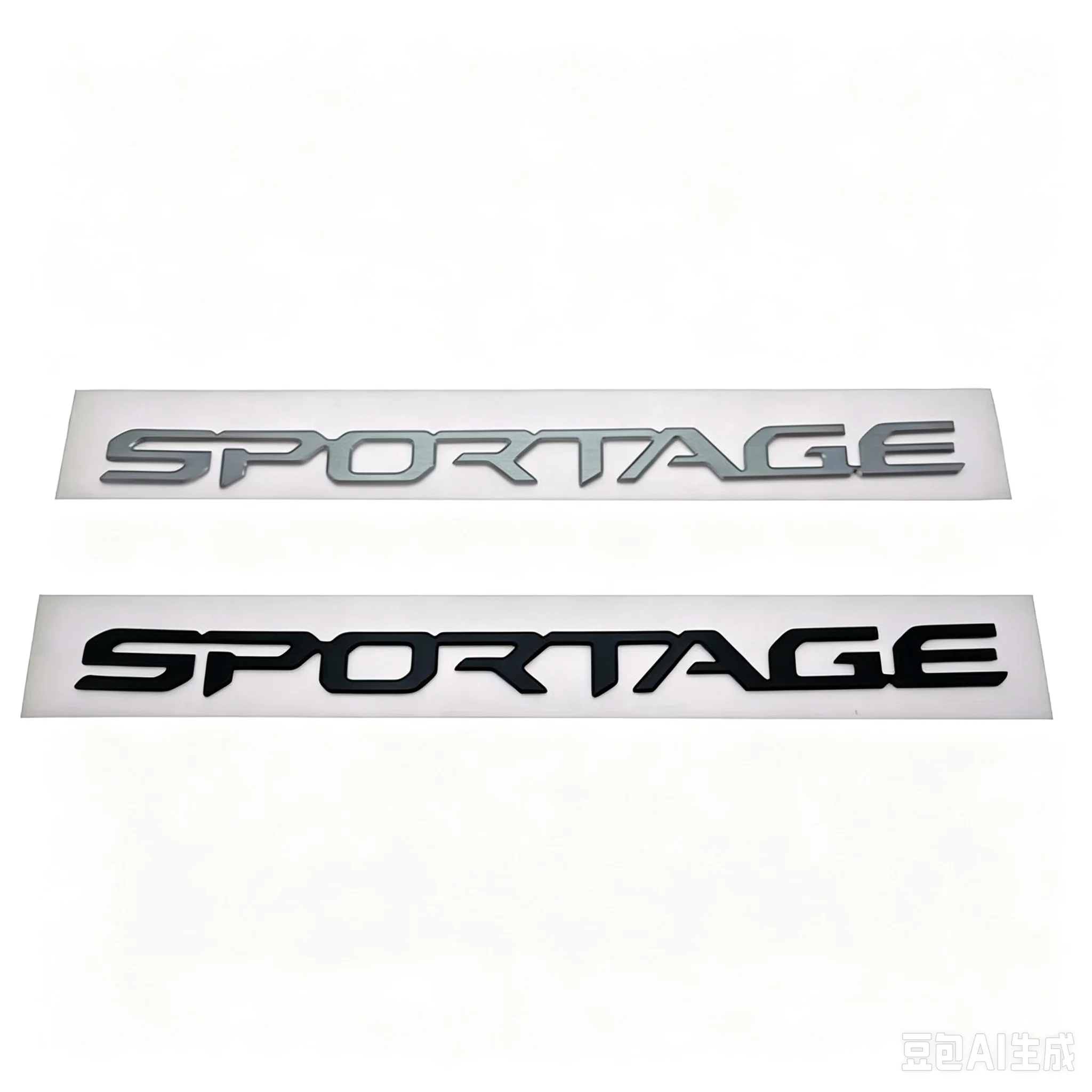 The New Aluminum Alloy Label Is Suitable for Kia Modified SPORTAGE Logo Trunk Car Sticker Emblem
