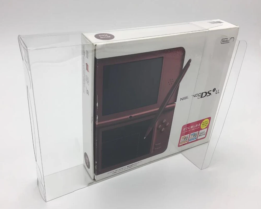 Transparent Box Protector For Nintendo NDSi LL Collect Boxes TEP Storage Game Shell Clear Display Case Generic Version