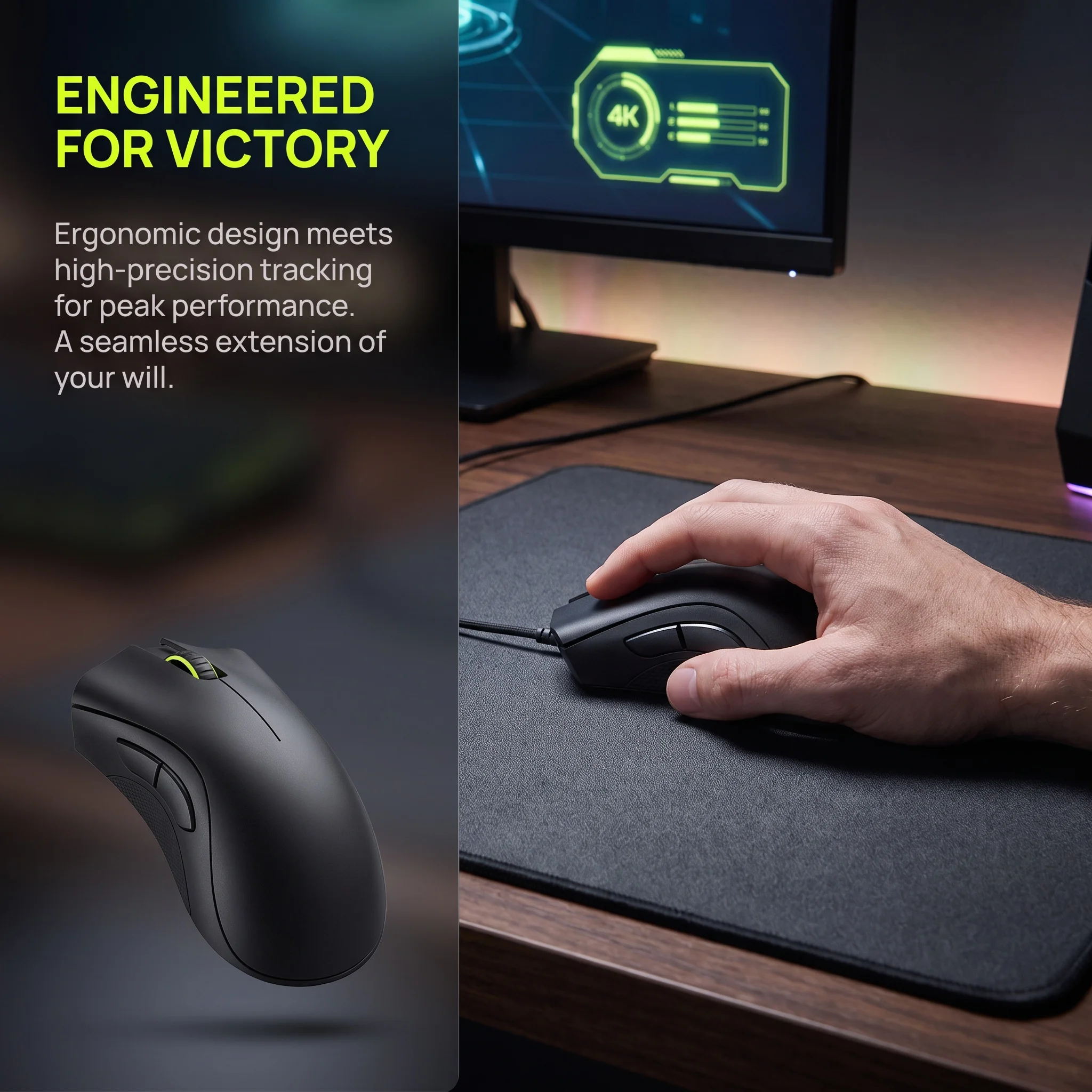 New Original Wired Gaming Mouse Optical Sensor 6400 DPI Gaming Mouse For Laptop Optical Mouse Light Speed Mouse