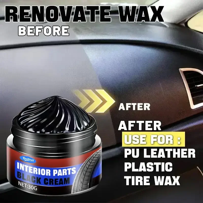 Automotive Interior and Exterior Innovation Wax Leather Seats Yellowing Treatment Nano Coating Leather Plastic Repair