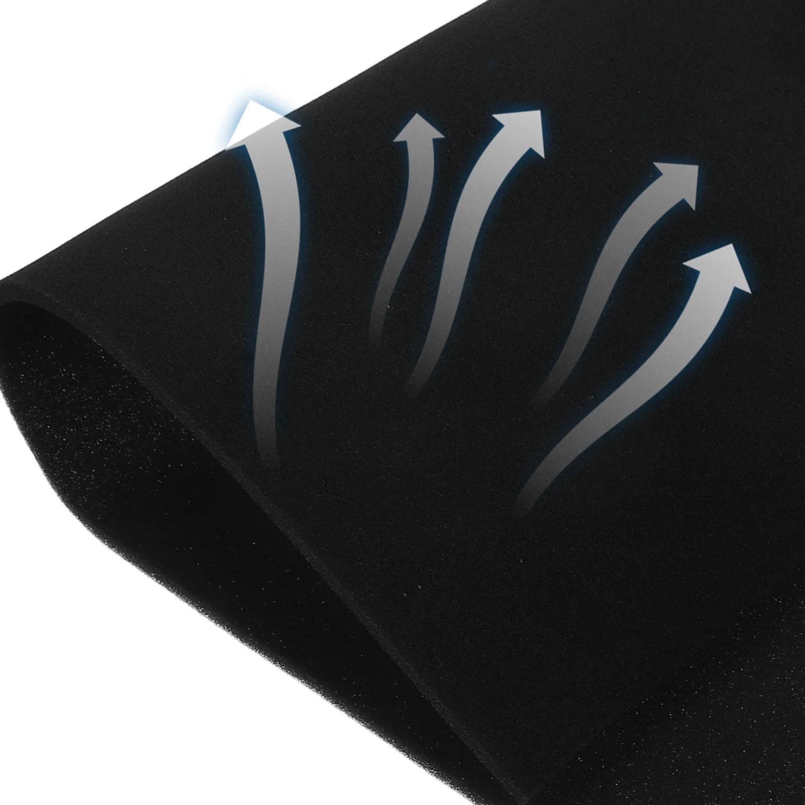 Dust Filter Cotton Fan Pad Computer Case Sponge Mesh Foam Pc Filter Breathing Ventilation Easy Install Reusable Dustproof