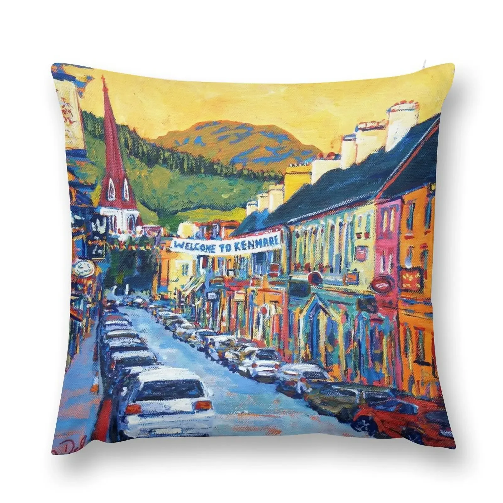 Kenmare 2011 (County Kerry, Ireland) Throw Pillow Pillowcases Sofa Pillow Cover Luxury Sofa Cushions Throw Pillow Covers