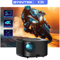 BYINTEK X30  Full HD 1080P Projector Licensed Netflix TV System Auto-focus Dolby Smart WIFI LCD LED Video Home Theater Projector