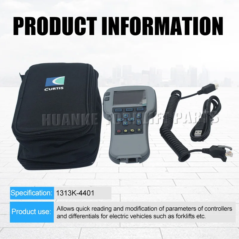Programmatore controller motore Curtis 1313K-4401 per pezzi di ricambio per carrelli elevatori