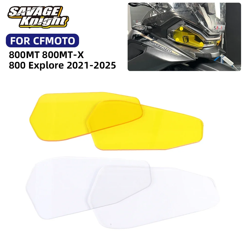 

2024 800MT-X Защитная крышка объектива фар для CFMOTO 800MT 800MTX CF MOTO 800 700MT 700MT 800 MT-X 2021-2025 Защита фар