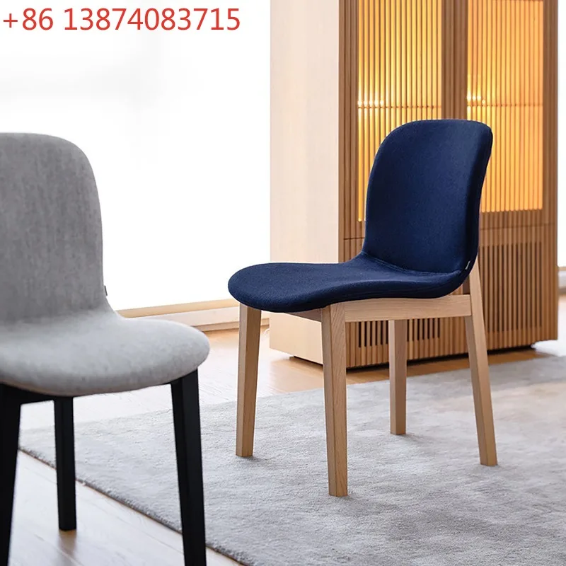 Dining chair, Wabi Sansi minimalist Japanese chair, Nordic multi-color
