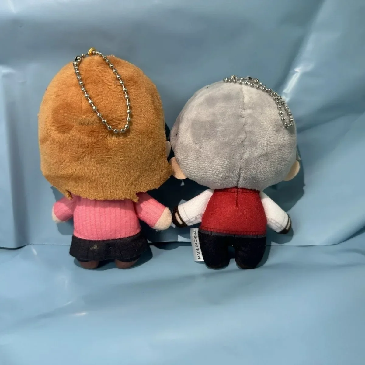 Yukari Takeba Takeba Yukari Sanada Akihiko Sanada P5 P3 Anime peluches rembourrage en coton 10CM peluche poupée pendentif sac à dos porte-clés