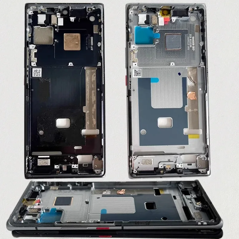 

Для ZTE Nubia Z40 Pro 5G NX701J средняя передняя рамка, пластина корпуса, плата ЖК-дисплея, поддержка рамки, запасные части с боковым ключом