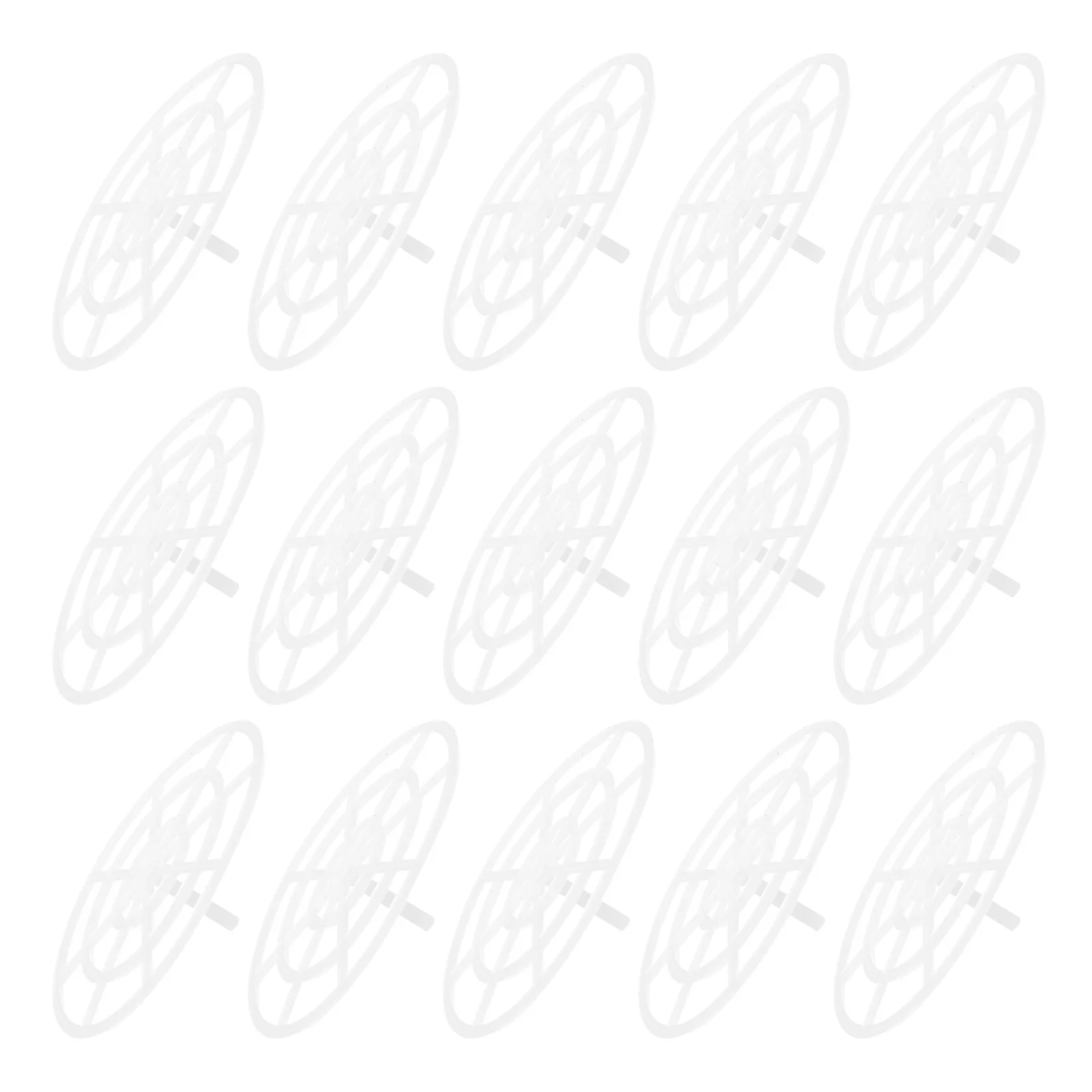 

20Pcs Vegetable Press Plate 2.2x2.2 Fermenting Jar Grid Plate Plastic Fermentation Tool for Pickled Vegetables