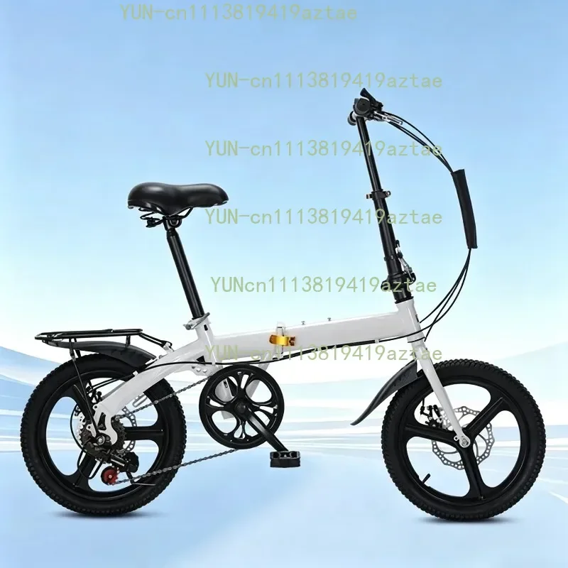 20 Inch Folding Bicycle Variable Speed Adult Student Bike Unisex Design For Daily Commuting Short Distance Travel Outdoor