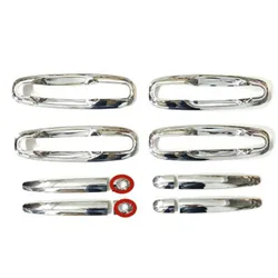 ABS Chrome Exterior Door Handle Cover Door Handle Bowl Trim For Chevrolet Optra Lacetti Daewoo Nubira 2005-2016 Car Styling