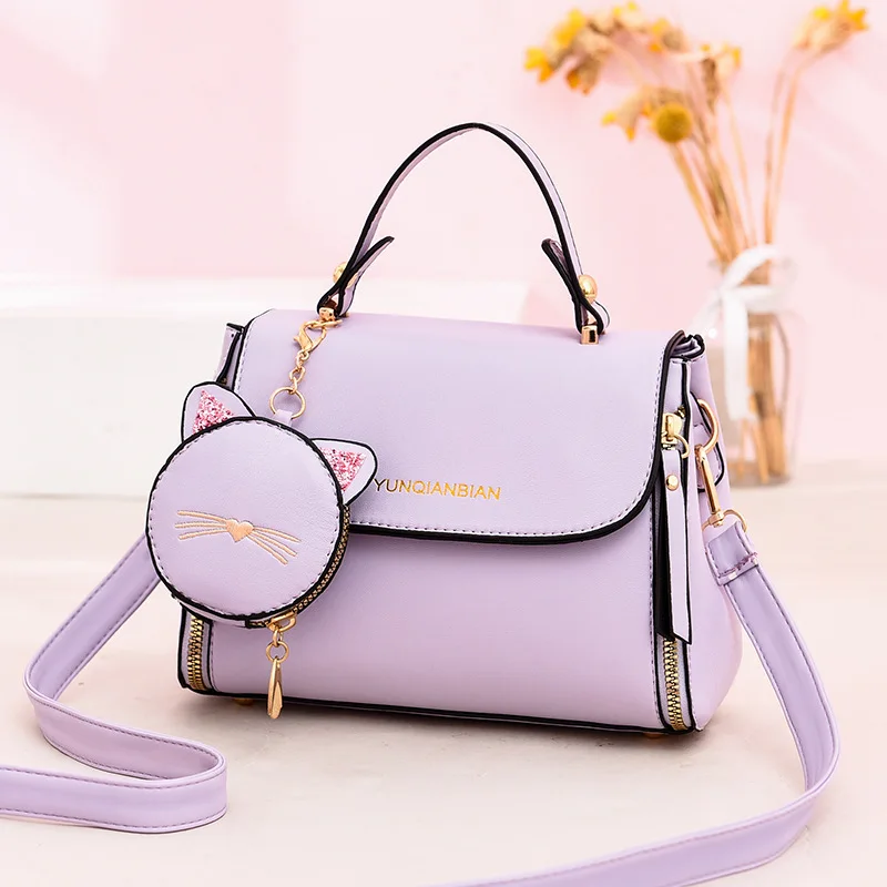 Texture Trendy Large Capacity Square Pouch Women\'s Spring and Summer 2024 New Internet Celebrity Hand-Carrying Crossbody