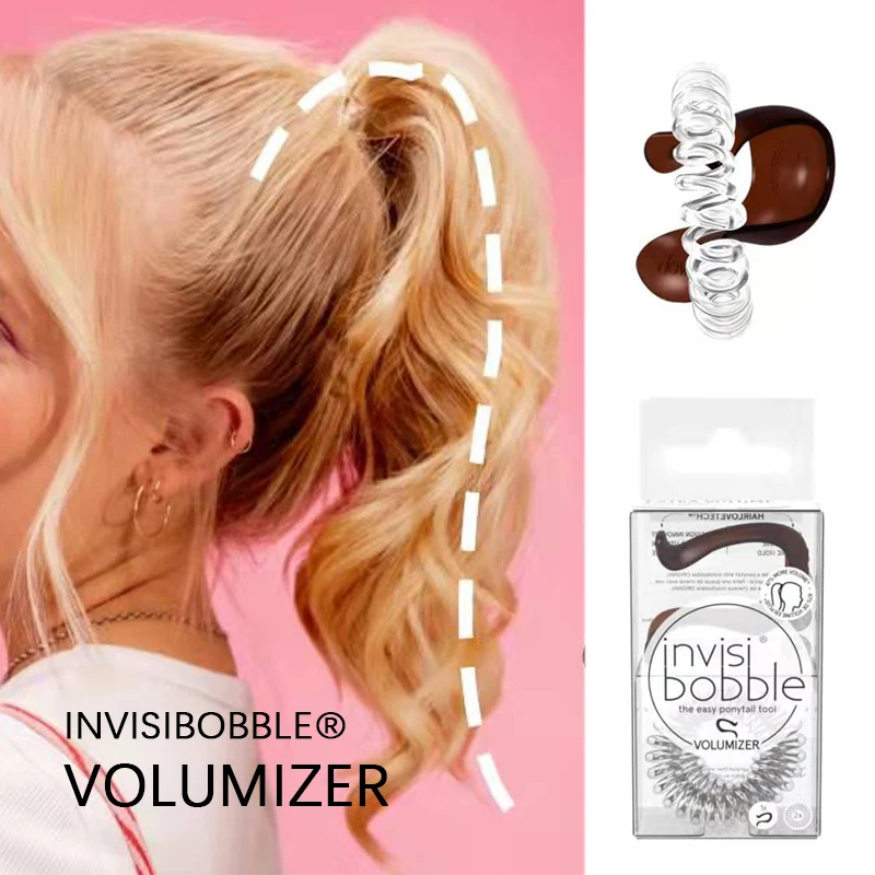 invisibobble VOLUMIZER  2 invisibobble ORIGINALS hair ties voluminous ponytail helper  gives the ponytail  extra volum accessory