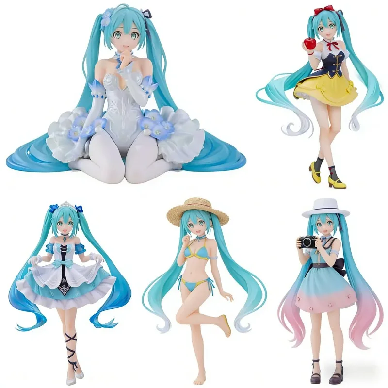 

Аутентичная японская версия Taito Banpresto Sega Hatsune Miku, призовая фигурка, коллекционные фигурки, подарки, игрушки для детей