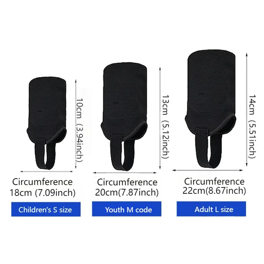 زوج واحد من وسادة دعم الكاحل بأكمام ضاغطة لكرة القدم وكرة القدم والكرة الطائرة وواقي الكاحل الرياضية للرجال والنساء #4