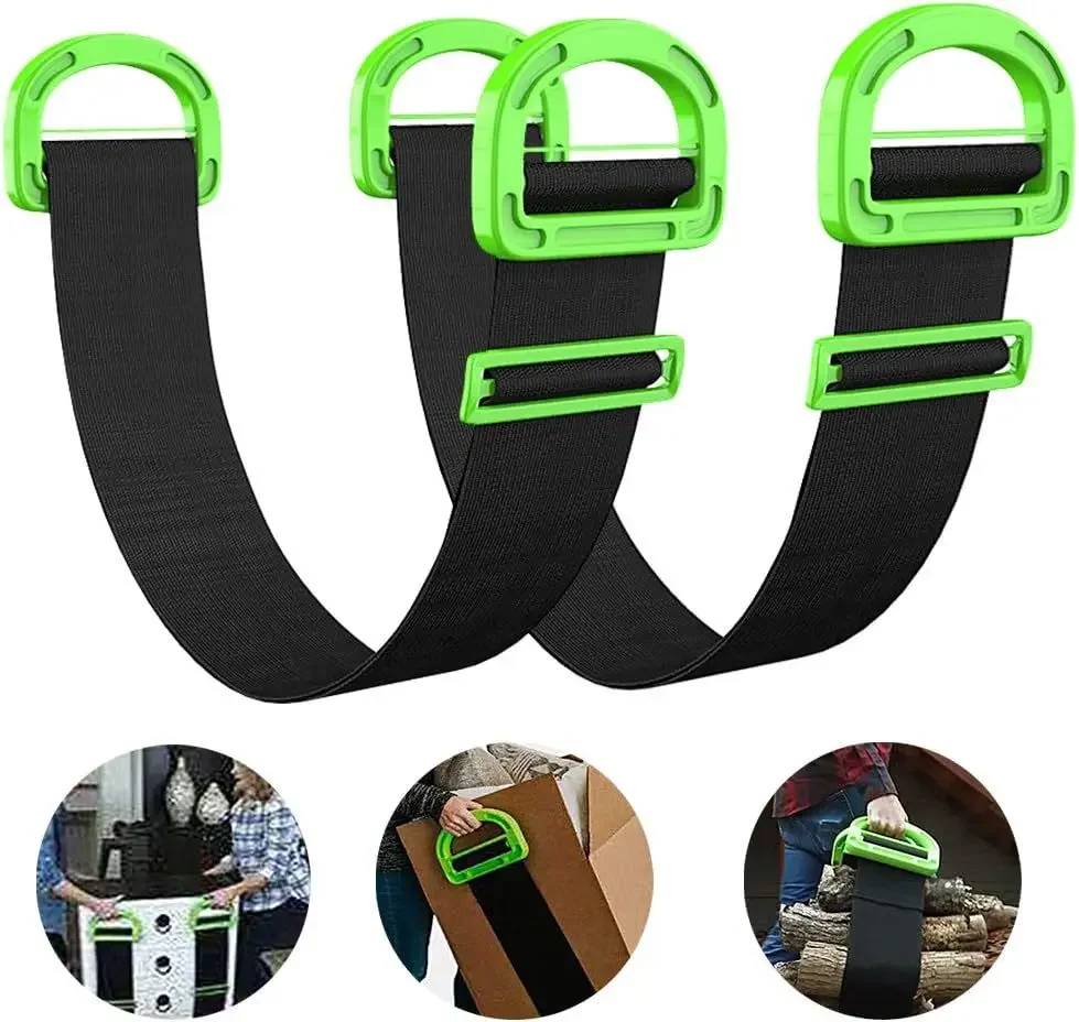 Furniture Moving Straps Adjustable Moving Wrist Forearm Forklift Lifting Strap Heavy things Transport  Mover Straps Easy Convey