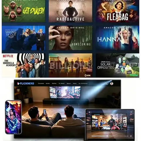 2026 MNK985 Para Todos los Dispositivos, Smart TV Android Inteligente, HD 1080 Estable, Garantía de Soporte Técnico para Todos los Dispositivos IPTV en Europa