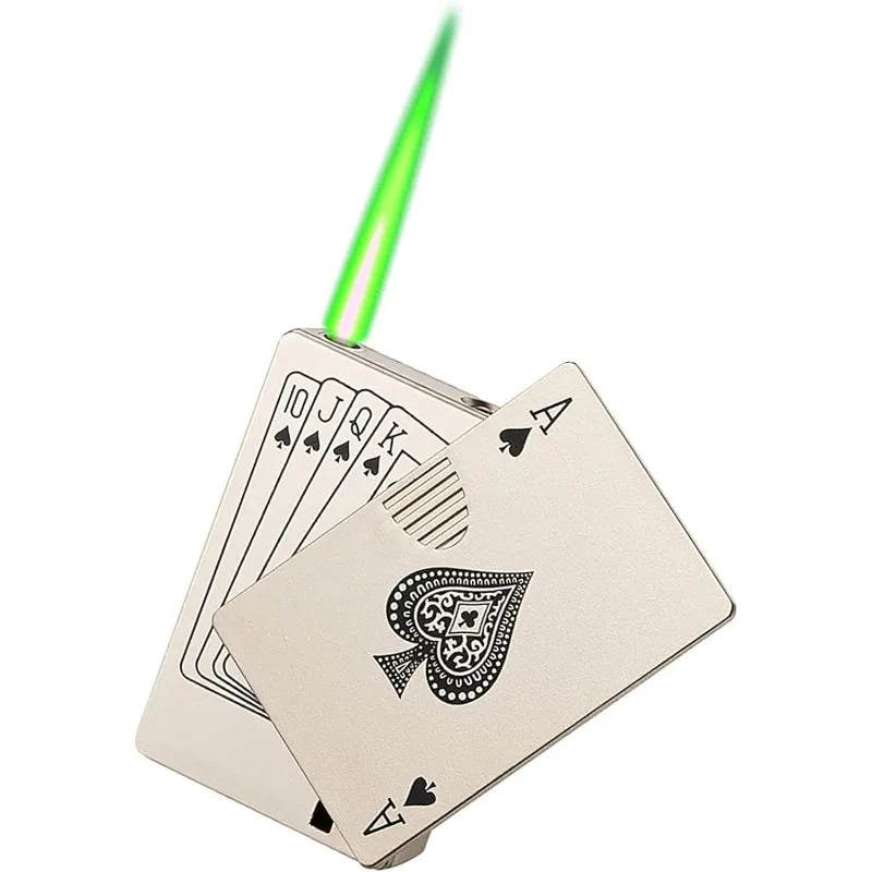 Зажигалка Jet Torch, многоразовая бутановая зажигалка, ветрозащитная зажигалка для покера, регулируемое пламя для барбекю, свеча в подарок для мужчин/женщин Зажигалка Jet Torch, многоразовая бутановая зажигалка, ветрозащитная зажигалка для покера, регулируемое пламя для барбекю, свеча в подарок для мужчин/женщин