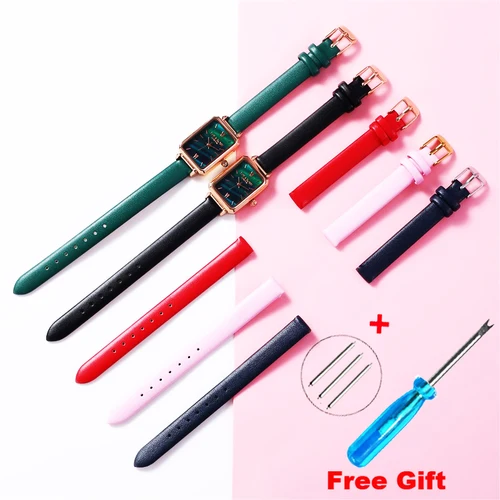 Imagen 2 del producto (Venta flash) Accesorios de correa de reloj 8mm 10mm 12mm 14mm 16mm 18mm 20mm 22mm piezas de reloj para hombres y mujeres correa genuina