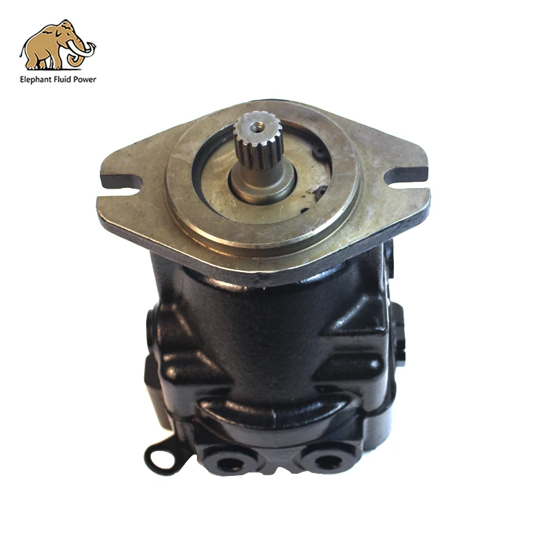 Hot selling hydraulic parts Backhoe Loader MMF044/AN373834 motor 15 teeth with valve