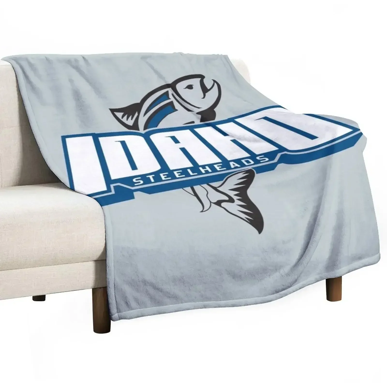 

Idaho Steelheads Throw Blanket Reusable Durable Soft Blanket for All Seasons