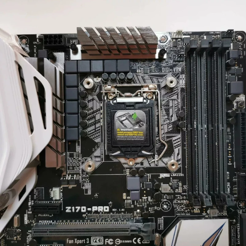 100% Tested LGA1151 Z170 Motherboard Used for ASUS Z170-PRO DDR4 ATX Desktop Gaming Mainboard