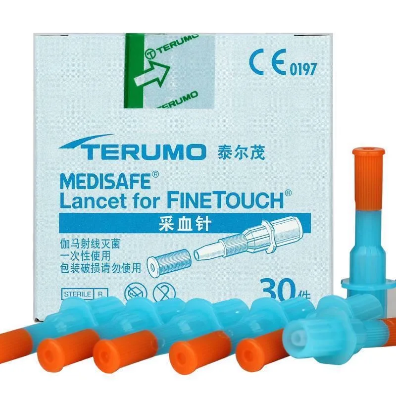 

TERUMO MEDISAFE lancets for FINETOUCH blood collection needle 30pcs original imported blood collection needle