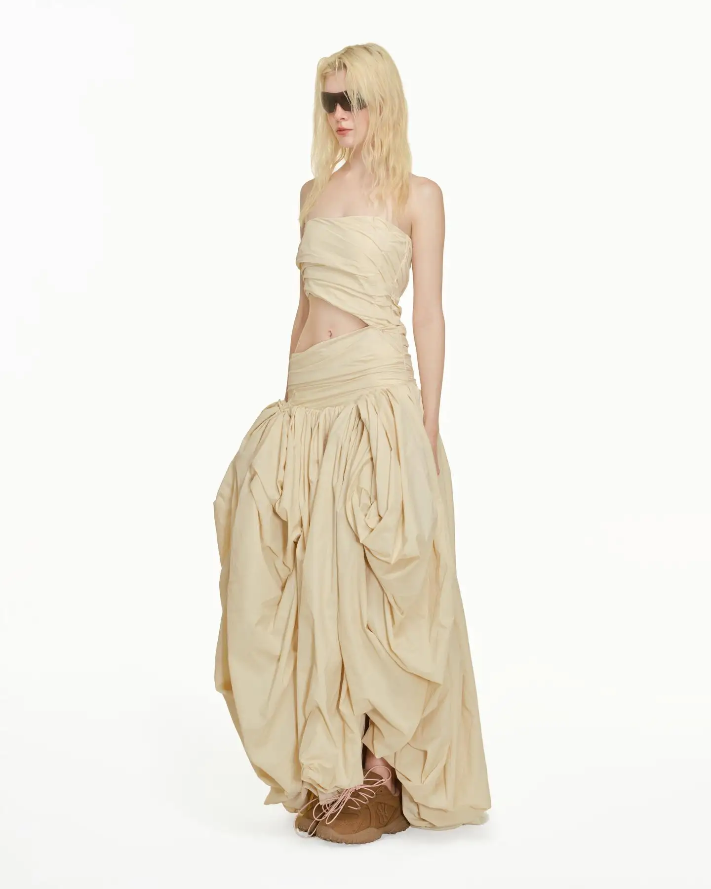 Elegantes Boho-Chic-langes Kleid, Sommer-Maxikleid für Frauen, OODJI 2026, trendiges Boho-Maxikleid, maßgeschneidert, sexy Partykleider, Cocktail