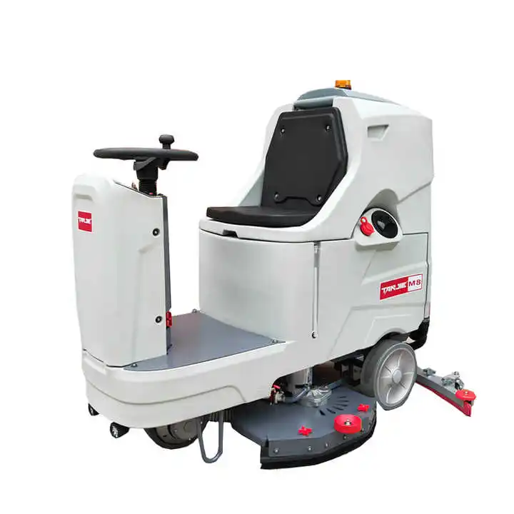 860 Dual Brush Driving Floor Scrubber