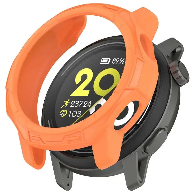 غطاء حافظة من السيليكون مجوف لـ COROS PACE 3 حزام ساعة ذكية ناعم من مادة البولي يوريثان واقي مصد السيارة ملحقات شل Pace3