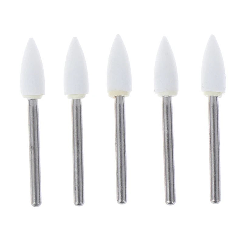 12 Stück/Set Dental-Poliersteine in Flammenkegelform, Arkansas-Stein-Burs, geeignet für Hochgeschwindigkeits-Handstücke – Detail 15