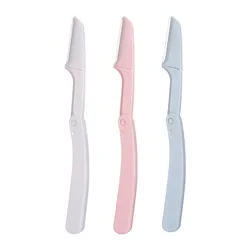 1/5pc Safe Folding Ladies Face Shaver Eyebrow Trimmer Blade Anti-Scratch Razor Makeup Tools Eyebrow Trimmer Face Razor for Women