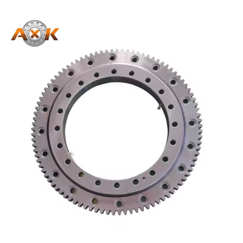 011.10.100 65*144*22MM External Gear Type Rotary Support Turntable Bearing Bearing Modulus 2M Number of Gears 70