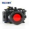 수중 방수 카메라 하우징 다이빙 케이스, 캐논 파워샷 G9X G9X 마크 II, 레드 필터, 67mm, 40m, 130FT 1