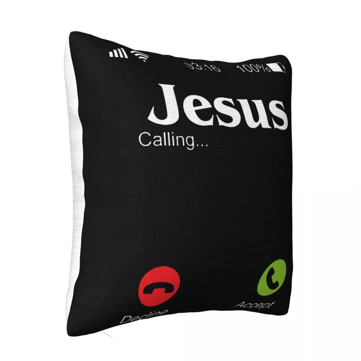 Jesus Is Calling Christ Christian Religion Faith Bible Catholics Gift T For Menmen Mas Pillow Case