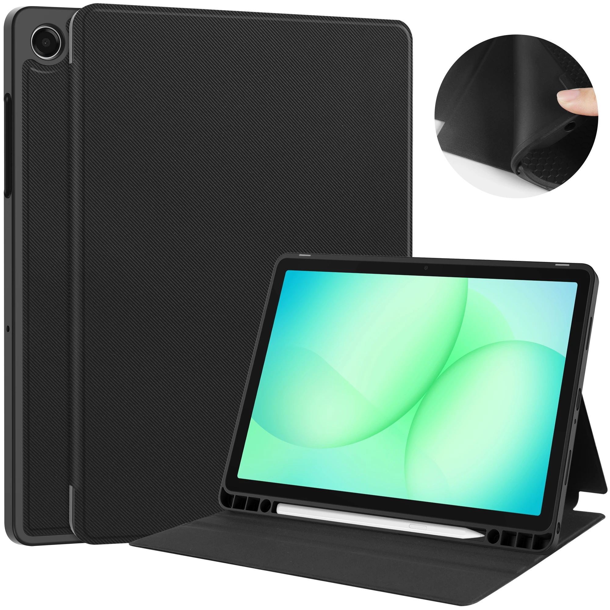 For Samsung Galaxy Tab A11+ 11inch 2025 Cover case Shockproof With Auto Sleep and Foldable Bracket For modle X230/X233/X235/X236